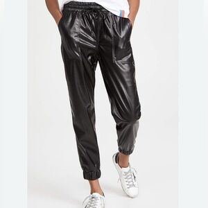 Like new /worn once Blank NYC vegan leather jogger with pockets
